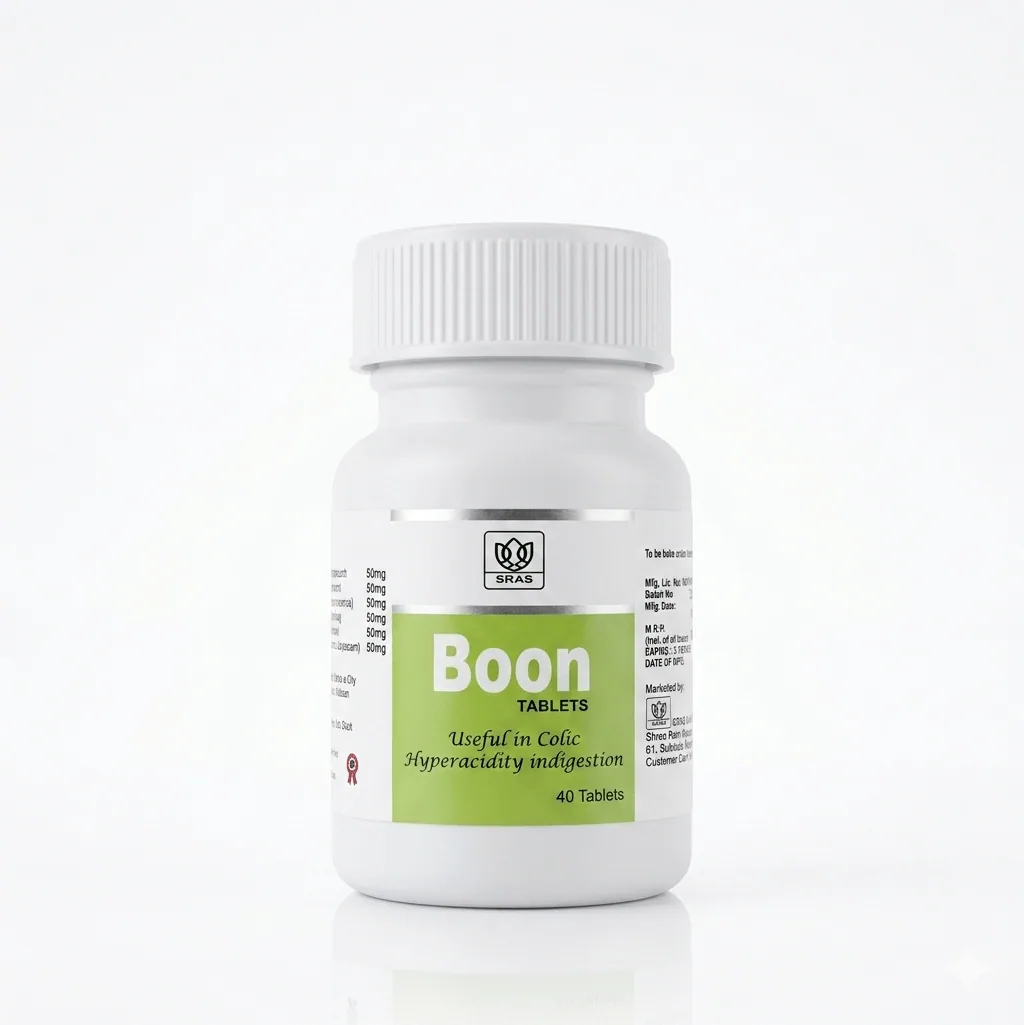 Boon Tablets Ayurvedic wellness product